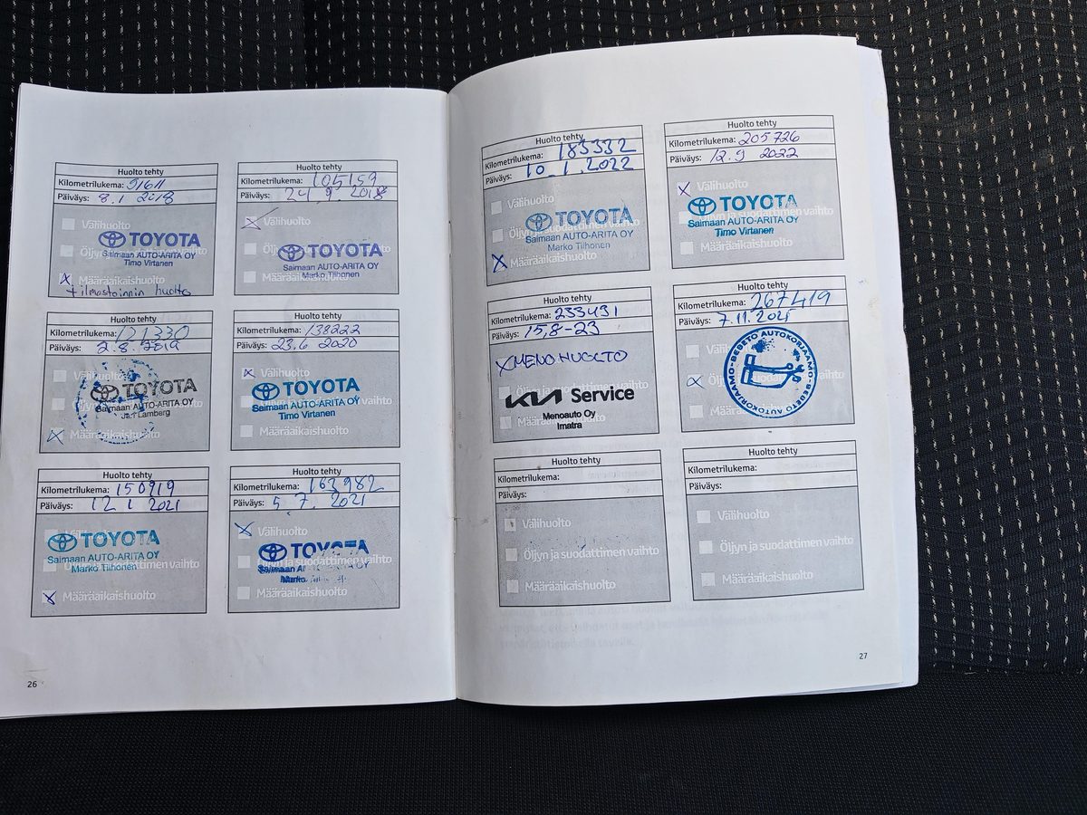 Service stamps page 2