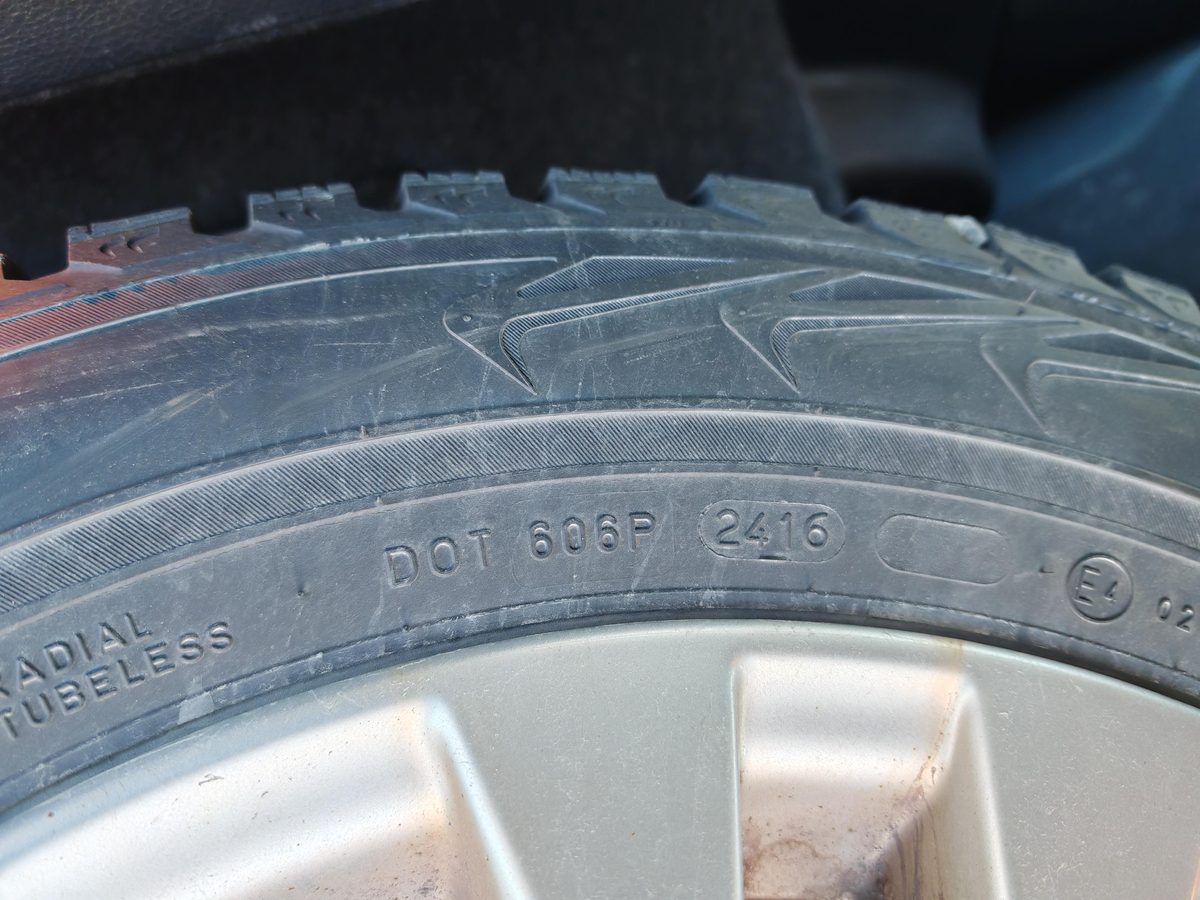 Winter tyre DOT 2416