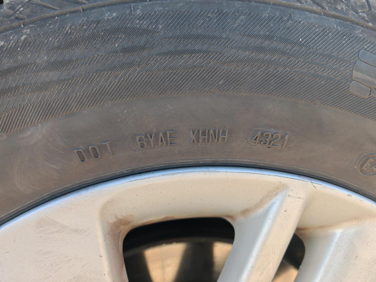 Summer tyre DOT 4321
